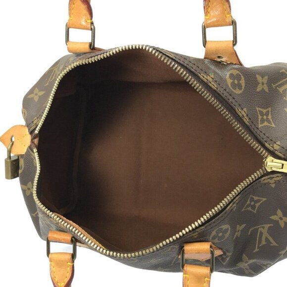 100% Authentic LOUIS VUITTON Speedy 30  Monogram Handbag - Picture 10 of 15